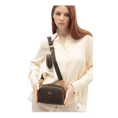 Benetton Bnt_1784 14X21X9 Kol Kahverengi Kadın Çanta - benetton (1)