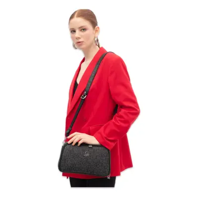 Benetton Bnt_1785 17X26X9 Çapraz Siyah Kadın Çanta 
