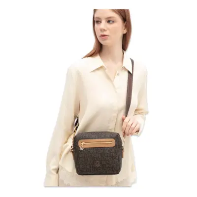 Benetton Bnt_1789 19X22X9 Kol Kahverengi Kadın Çanta - 1
