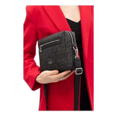Benetton Bnt_1789 19X22X9 Kol Siyah Kadın Çanta - benetton (1)