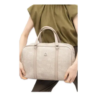 Benetton Bnt_1792 28X43X13 Valiz Bej Kadın Valiz - benetton (1)
