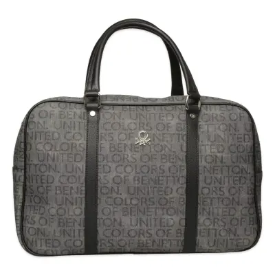 Benetton Bnt_1792 28X43X13 Valiz Gri Kadın Valiz - 1