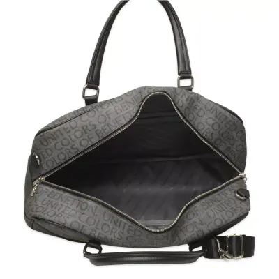Benetton Bnt_1792 28X43X13 Valiz Gri Kadın Valiz - 4