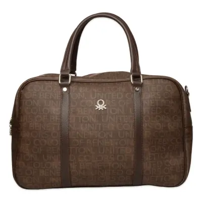 Benetton Bnt_1792 28X43X13 Valiz Kahverengi Kadın Valiz 