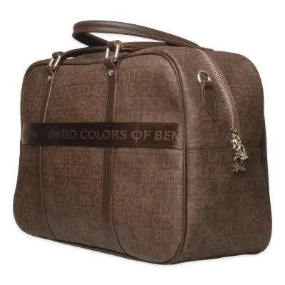 Benetton Bnt_1792 28X43X13 Valiz Kahverengi Kadın Valiz - 3
