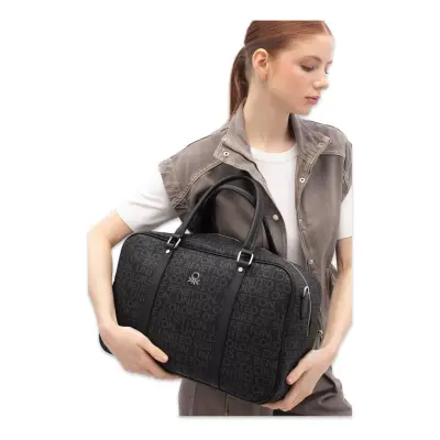 Benetton Bnt_1792 28X43X13 Valiz Siyah Kadın Valiz - benetton (1)