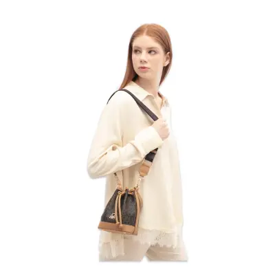 Benetton Bnt_1796 18X14X9 El Kahverengi Kadın Çanta - benetton (1)