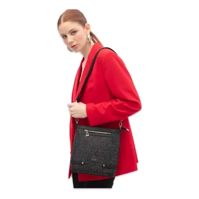 Benetton Bnt_1797 24X7X23 Omuz Siyah Kadın Çanta - 1