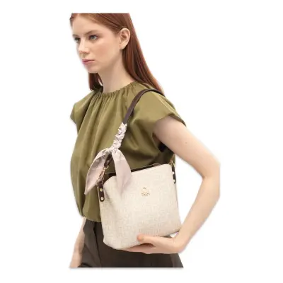 Benetton Bnt_1799 18X22X9 Kol Bej Kadın Çanta - 2