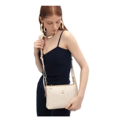 Benetton Bnt_1800 18X23X8 Omuz Bej Kadın Çanta - 2