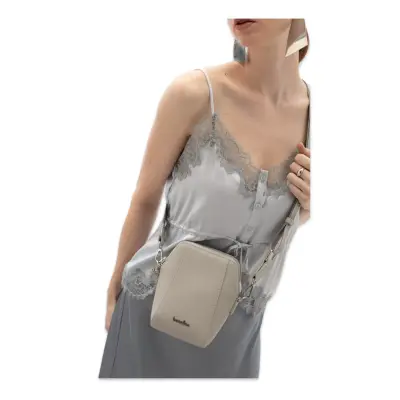 Benetton Bnt_1803 19X11,5X7 Kol Sı Bej Kadın Çanta 