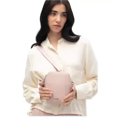Benetton Bnt_1803 19X11,5X7 Kol Sı Pembe Kadın Çanta - benetton (1)