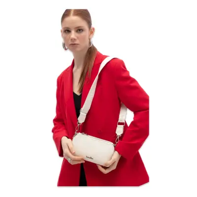 Benetton Bnt_1806 11X19X8 Kol Sı Beyaz Kadın Çanta - benetton (1)