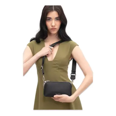Benetton Bnt_1806 11X19X8 Kol Sı Siyah Kadın Çanta - 2