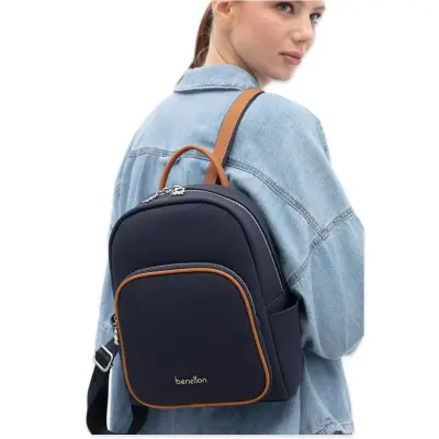 Benetton Bnt_1807 27X22X9 Sirt Lacivert Kadın Çanta - 1