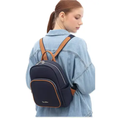 Benetton Bnt_1807 27X22X9 Sirt Lacivert Kadın Çanta - benetton (1)