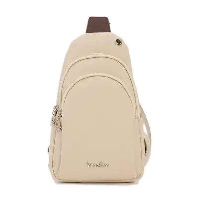 Benetton Bnt_1809 30X20X8 Vücut Bej Kadın Çanta 