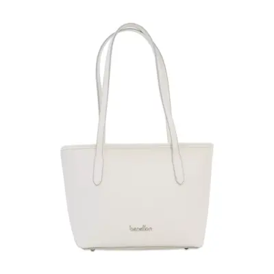 Benetton Bnt_1813 20X22X10 Kol Sı Beyaz Kadın Çanta - 1