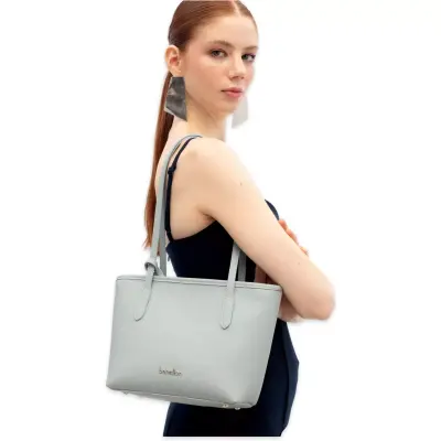 Benetton Bnt_1813 20X22X10 Kol Sı Mavi Kadın Çanta 