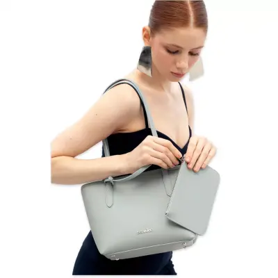 Benetton Bnt_1813 20X22X10 Kol Sı Mavi Kadın Çanta - 2