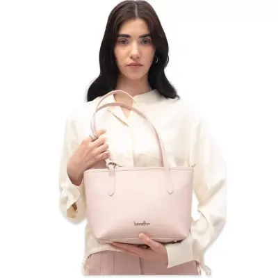 Benetton Bnt_1813 20X22X10 Kol Sı Pembe Kadın Çanta - 1