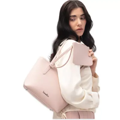 Benetton Bnt_1813 20X22X10 Kol Sı Pembe Kadın Çanta - benetton (1)