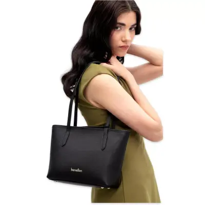 Benetton Bnt_1813 20X22X10 Kol Sı Siyah Kadın Çanta - 2