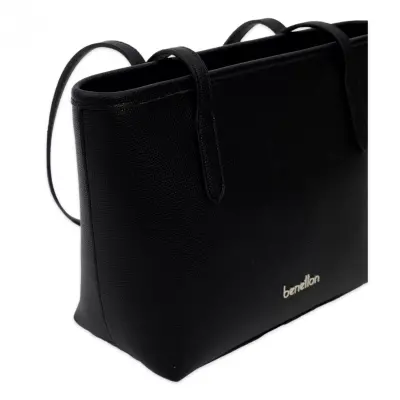 Benetton Bnt_1813 20X22X10 Kol Sı Siyah Kadın Çanta - 3