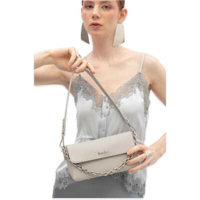 Benetton Bnt_1814 13X22X10 Kol Sı Bej Kadın Çanta 