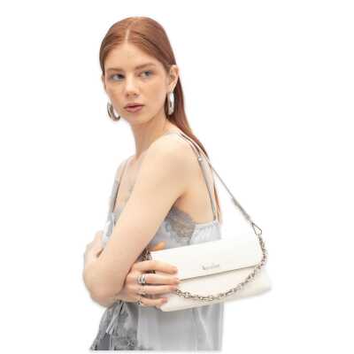 Benetton Bnt_1814 13X22X10 Kol Sı Beyaz Kadın Çanta - benetton