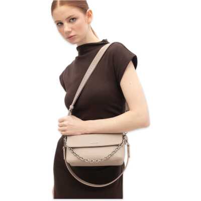 Benetton Bnt_1814 13X22X10 Kol Sı Krem Kadın Çanta 