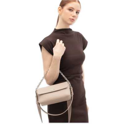 Benetton Bnt_1814 13X22X10 Kol Sı Krem Kadın Çanta - benetton (1)