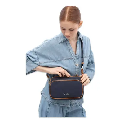 Benetton Bnt_1816 17X25X8 Omuz Lacivert Kadın Çanta - 1