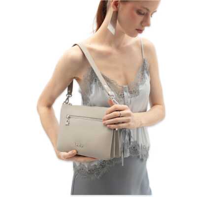 Benetton Bnt_1818 18X24X4 Kol Sı Bej Kadın Çanta - benetton (1)