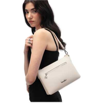 Benetton Bnt_1818 18X24X4 Kol Sı Bej Kadın Çanta - benetton