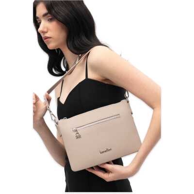 Benetton Bnt_1818 18X24X4 Kol Sı Krem Kadın Çanta - benetton
