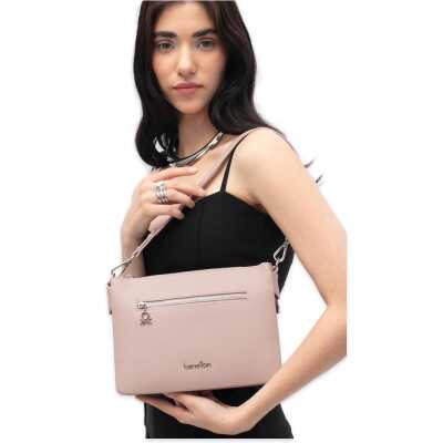 Benetton Bnt_1818 18X24X4 Kol Sı Pembe Kadın Çanta - benetton (1)