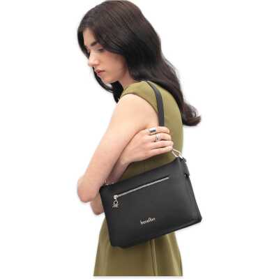 Benetton Bnt_1818 18X24X4 Kol Sı Siyah Kadın Çanta 