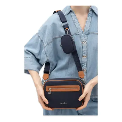 Benetton Bnt_1819 17X20X7 Kol Sı Lacivert Kadın Çanta - 1