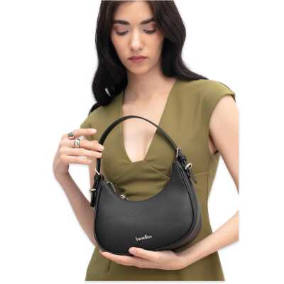 Benetton Bnt_1820 18X20X8 Kol Sı Siyah Kadın Çanta - benetton