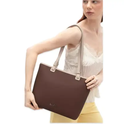 Benetton Bnt_1822 25X29X13 Kol Sı Kahverengi Kadın Çanta 