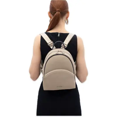 Benetton Bnt_1824 27X22X10 Sirt Bej Kadın Çanta - benetton (1)