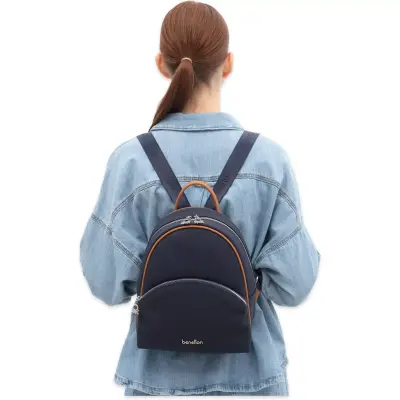 Benetton Bnt_1824 27X22X10 Sirt Lacivert Kadın Çanta - benetton (1)