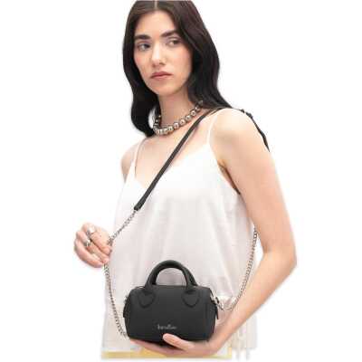 Benetton Bnt_1825 10X15X9 Çapraz Siyah Kadın Çanta - benetton (1)