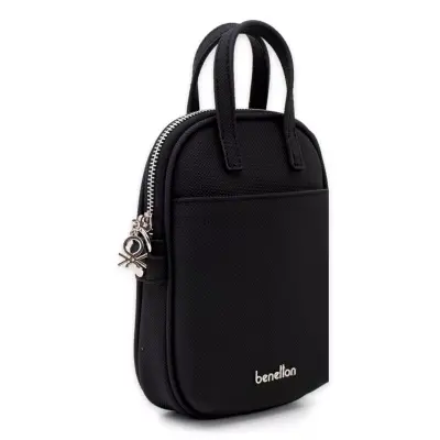 Benetton Bnt_1826 19X12X4 Çapraz Siyah Kadın Çanta - 3