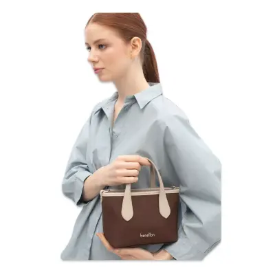 Benetton Bnt_1827 15X17X10 Çapraz Kadın Çanta - 1