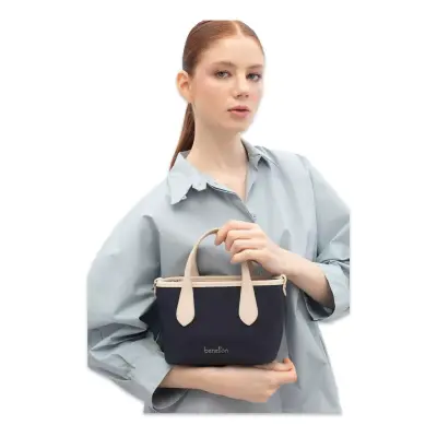 Benetton Bnt_1827 15X17X10 Çapraz Lacivert Kadın Çanta - 2