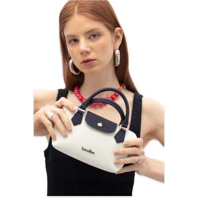 Benetton Bnt_1832 13X19X10 Çapraz Beyaz Kadın Çanta - benetton