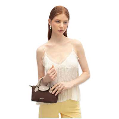 Benetton Bnt_1832 13X19X10 Çapraz Kahverengi Kadın Çanta - benetton (1)
