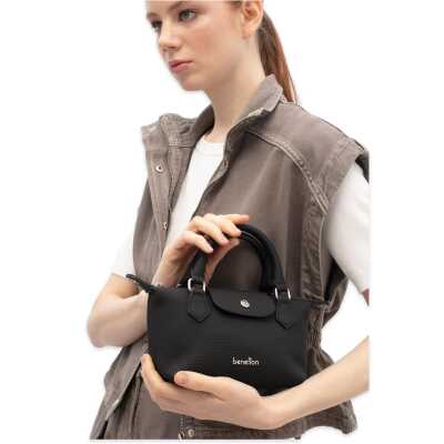 Benetton Bnt_1832 13X19X10 Çapraz Siyah Kadın Çanta - benetton